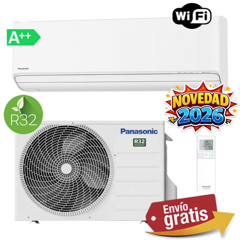 Aire Acondicionado Split 1x1 Panasonic KIT-Z71-CKE