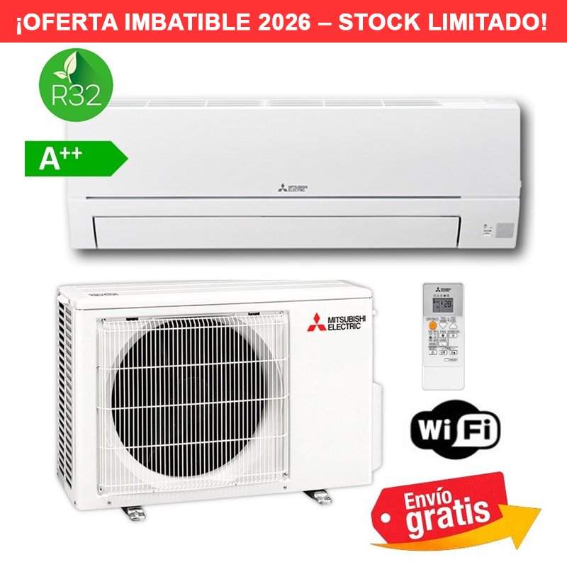 Aire Acondicionado Split Mitsubishi Electric MSZ-HR60VFK R32