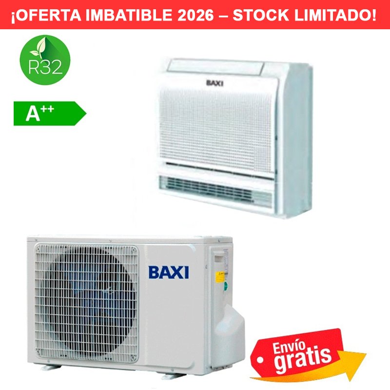 Aire Acondicionado Suelo Techo Baxi Nanuk RZ2GC70