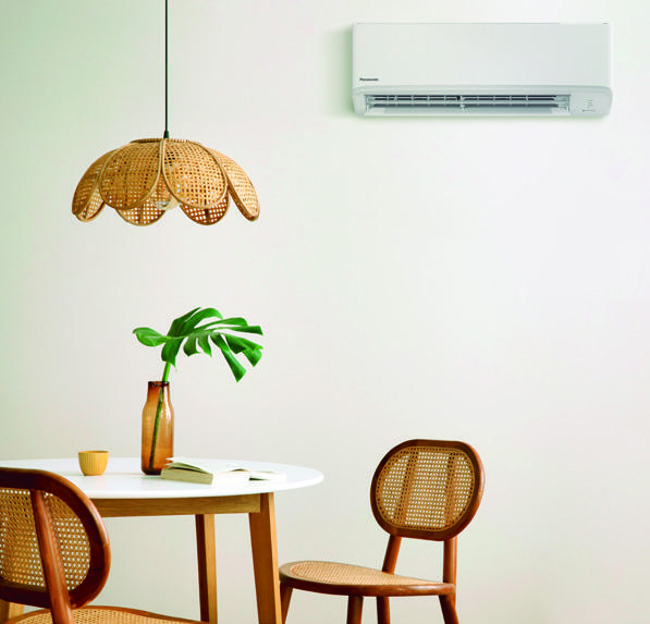 Panasonic TZ instalado en una vivienda luminosa